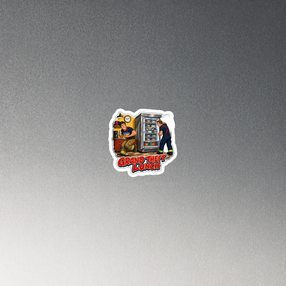 Grand Theft Lunch Magnet